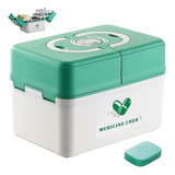 Caja De Almacenamiento De Medicamentos De 3 Niveles Caja