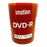 Dvd-r Imation 16x Con Logo Pack 100 Discos