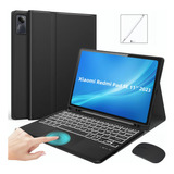 Funda Teclado Táctil Mouse Para Xiaomi Redmi Pad Se 11''