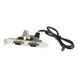 Motherboard Serial Port - Internal - 2 Port - Bus Powered - 