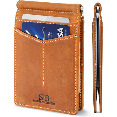 Serman Brands Rfid Blocking Wallet Slim Bifold - Billeteras