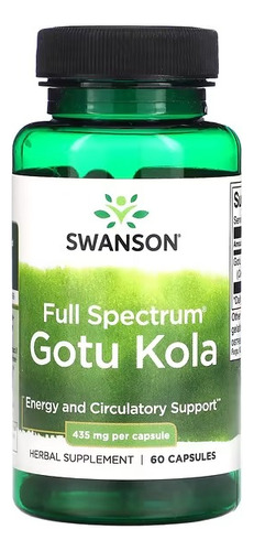 Swanson, Gotu Kola De Espectro Completo - mL a $750