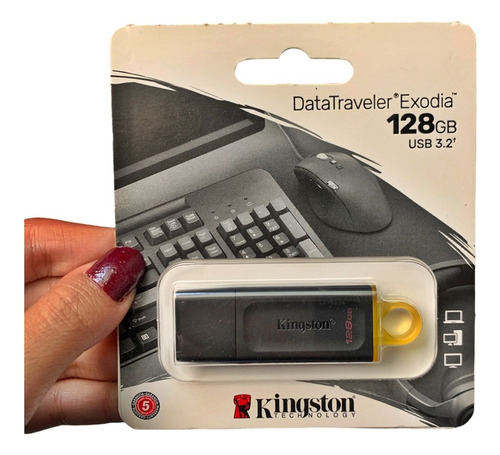 Memoria Usb Kingston Datatraveler G4 Dtig4 128gb 3.0 