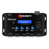 Processador De Audio Digital Taramps Pro 2.4s Equalizador Automotivo Crossover Som 4 Vias Regulador Audio Automotivo