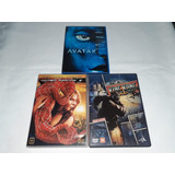 Lote Dvds Avatar James Cameron King Kong Homem Aranha 2