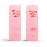 2 Lubricante Íntimo Aloe Vera World Wide Wet 100% Natural