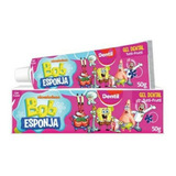 3 Gel Dental Dentil Kids Infantil Fluor + Cálcio Bob Esponja