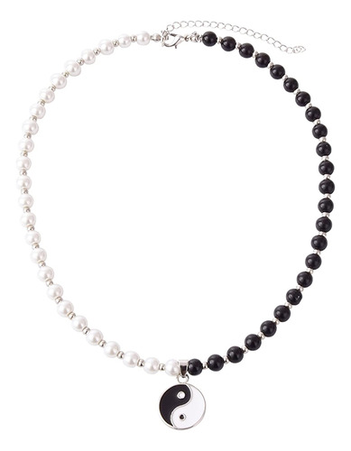 Long Tiantian Yin Yang - Collar Con Colgante De Perlas, Amul