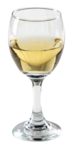 Copa De Vino Blanco O Tinto Unidad 250ml Vidrio Elegante Ch 