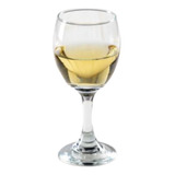 Copa De Vino Blanco O Tinto Unidad 250ml Vidrio Elegante Ch 