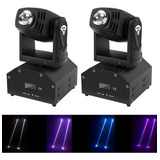 Dmx 512 - Luces De Dj Para Cabeza Mvil, Mini Luz Led De Cabe