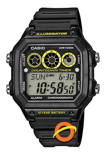 Reloj Casio Ae-1300wh Modo Arbitro Digital Temporizador