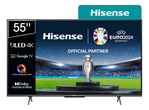 Televisor Smart Tv Hisense 55u60h 55'' Google Tv Uled 4k 