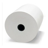 Caja Papel Rollo Termico 80x70 Mm 50 Pzas Alto Rendimiento Color Blanco