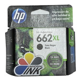 Cartucho Hp 662xl Negro Original