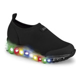 Zapatillas Led Luces Bibi 23/30 Art 1079169 Prende Al Pisar