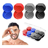 Jawline Exerciser For Men Women 6 Pcs Silicone Jaw Traine...