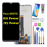 Pantalla Lcd Táctil Para Moto E7i Power / E7 Power Original