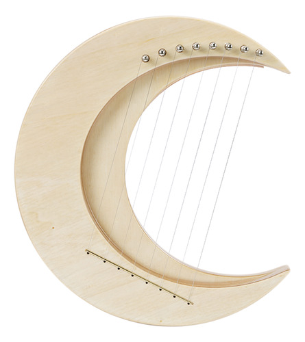 Lira De Cuerda Rayachen Moon Crescent Para Instrumento De 8