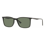 Óculos Ray Ban Rb4359l 6019a 57 Cor Preto Cor Da Armação Preto Cor Da Haste Preto Desenho Quadrado