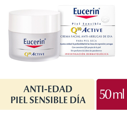 Eucerin Q10 Active Día Crema Antiarrugas Antiedad X 50 Ml