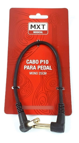Cabo P10 Mono Para Pedal 25cm Mxt