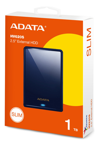 Disco Duro Externo Adata Hv620s 1tb Slim  2.5 Usb 3.2