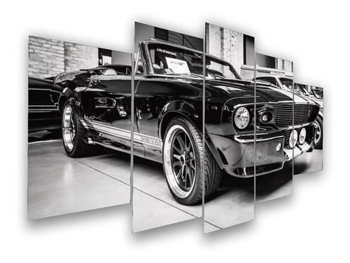 Quadro Decorativo Mustang Shelby  Quarto Sala Painel Mdf