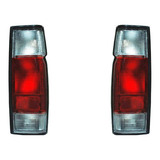 Par Calaveras Nissan D21 2002-2003-2004 Rojo/bco S/arnes Tyc