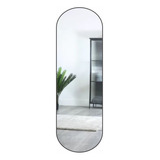 Espelho Com Moldura Oval 170x50 Cm Luxo Decorativo