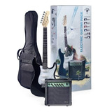 Caja Sólida De Guitarra E Stagg Esurf 250 Us Surfstar Paquet