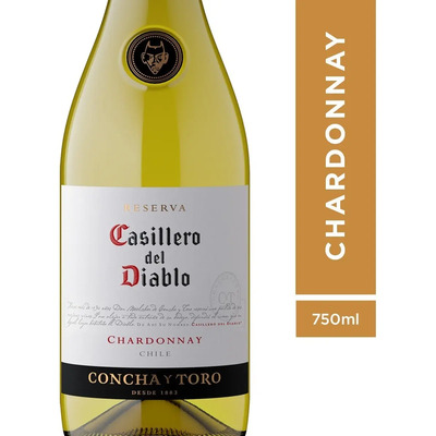 Vino Blanco Chardonnay Casillero Del Diablo | Envío gratis