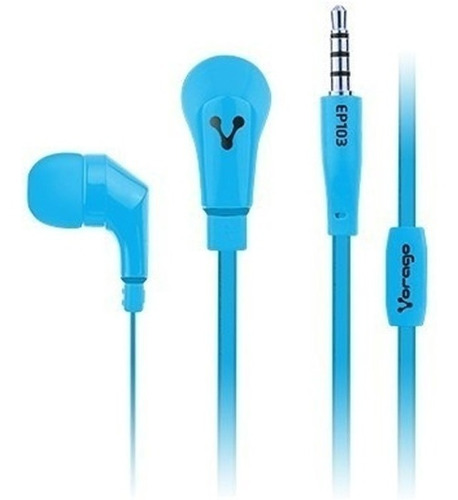 Audifonos Vorago Earphones 103 Con Microfono 3.5mm Colores