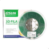 Filamento Esun Abs+ Impresora 3d 1.75mm 500g -verdeoscuro