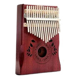 Unokki Kalimba De Caoba (cereza, Acabado Brillante)