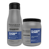 Shampoo Matizador Mascara 1kl Azul Neutralizador Novalook