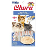 Churu Gato Pollo Con Camaron (1 Bolsa = 4 Tubos)