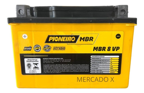Bateria Da Nc 700x Ano 2013/2014/2015 Original Pioneiro