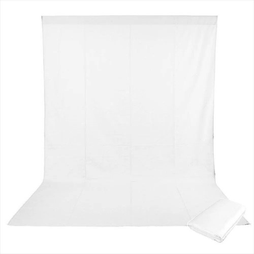 Tela Telon Blanco Lino Fondo Estudio Chroma Key 1 M X 1.5 M