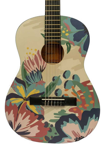 Bamboo Gc-36-caramell Guitarra Acústica Clásica Con Funda