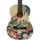 Guitarra Acústica Clásica Bamboo Gc-36-caramell Con Funda