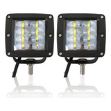 Focos Neblineros Led 40w 9d Fijo/estrobo 12v/24v Auto 4x4