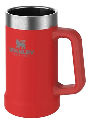 Caneca Térmica De Cerveja Stanley Flame Red 709ml