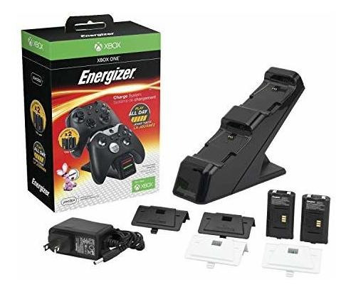 Pdp Xbox One Stand Cargador Energizer + 2 Baterías