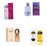 Perfumes Alternativos Pack De 4 Unidades Premium De Damas