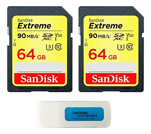 Sandisk Extreme 64 Gb (2 Unidades)