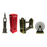 Big Ben Cabine Eye London Tower Bridge Miniatura
