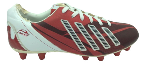 Tenis Futbol Tacos Tachones Union Blanco Rojo Ob22120605tus