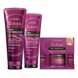 Kit Siage Pro Cronology Shampoo Condicionador Mascara Eudora