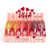 Lip Gloss Lilla Teen Vivai  Box Com 24  Peças